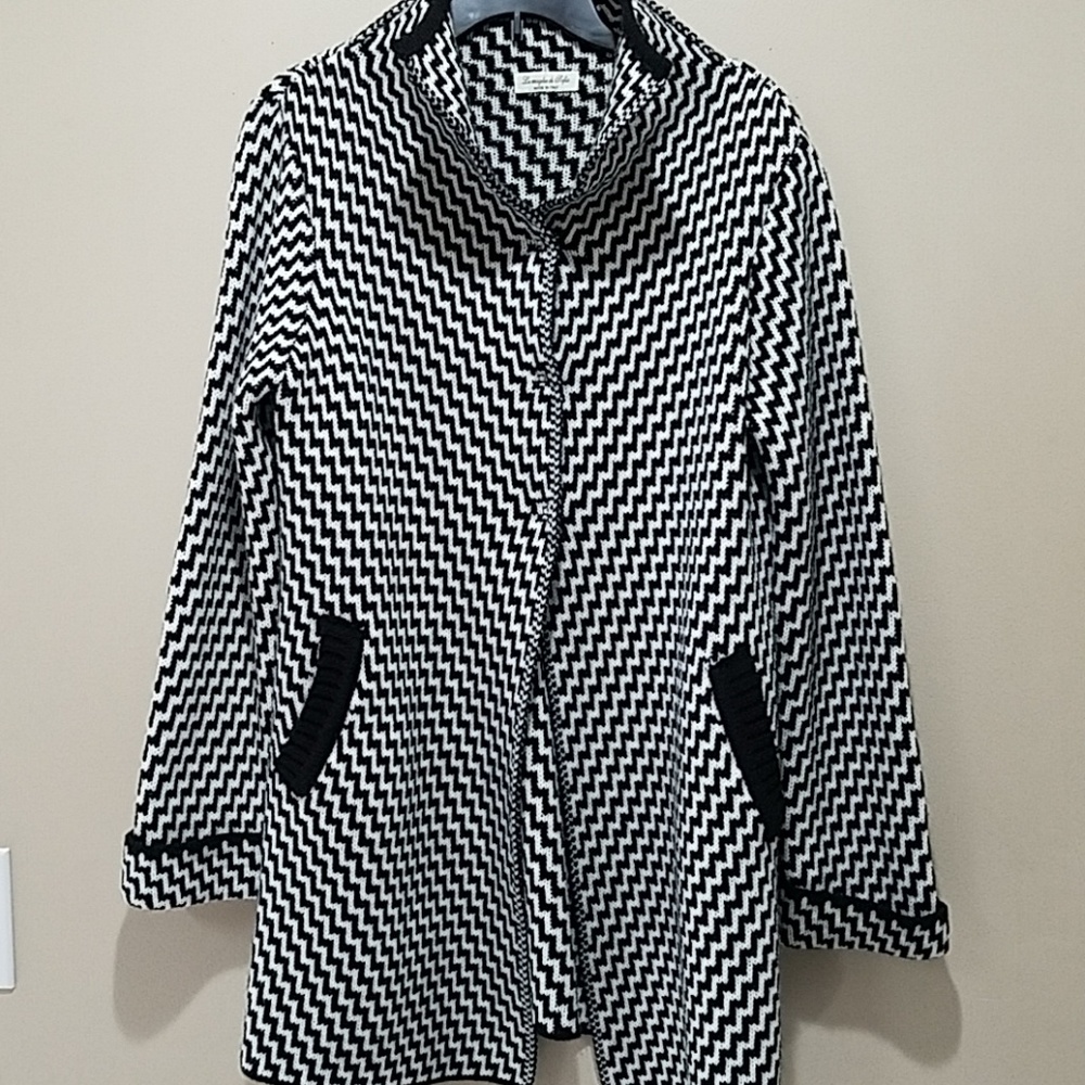 Vintage sweater coat